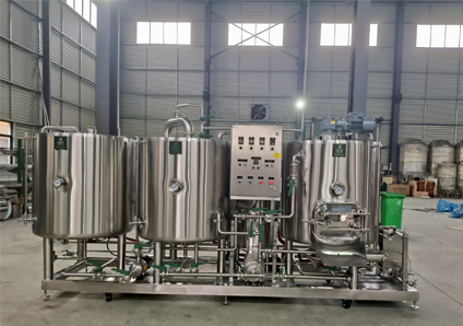 3.5bbl oil heated brewhouse ready to get Las Vegas soo